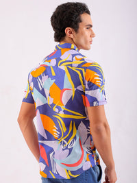 The Indian Garage Co Men Slim Fit Opaque Printed Casual Shirt