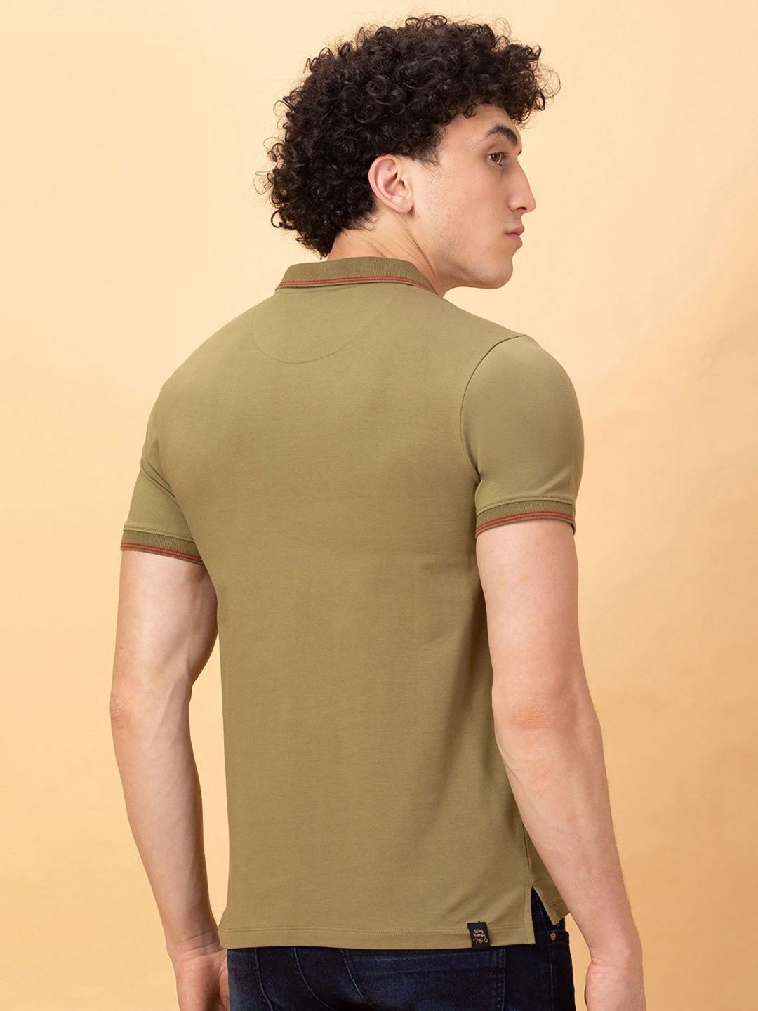 Being Human Men Polo Collar T-shirt