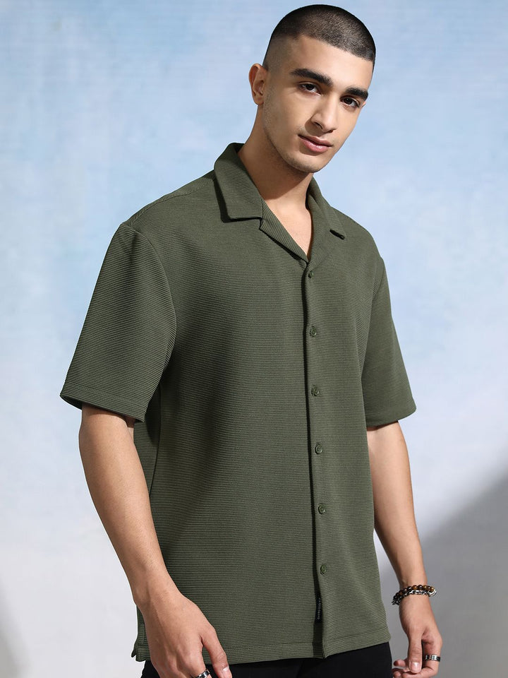 HIGHLANDER Men Opaque Casual Shirt