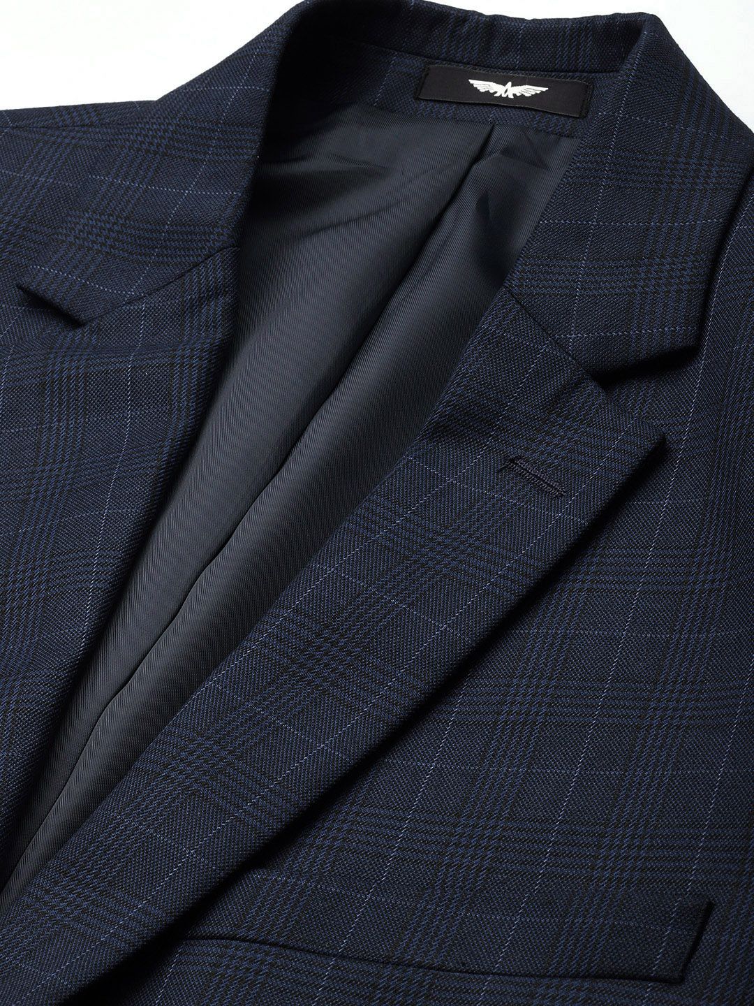 Park Avenue Notched Lapel Collar 3 Piece Formal Suit