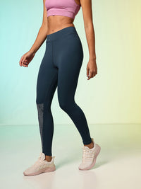 HRX by Hrithik Roshan Women Unity Story Rapid-Dry Printed Training Tights