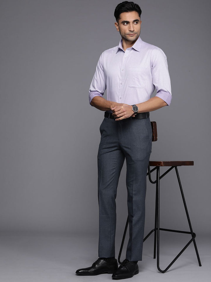 Raymond Men Pure Cotton Slim Fit Formal Shirt