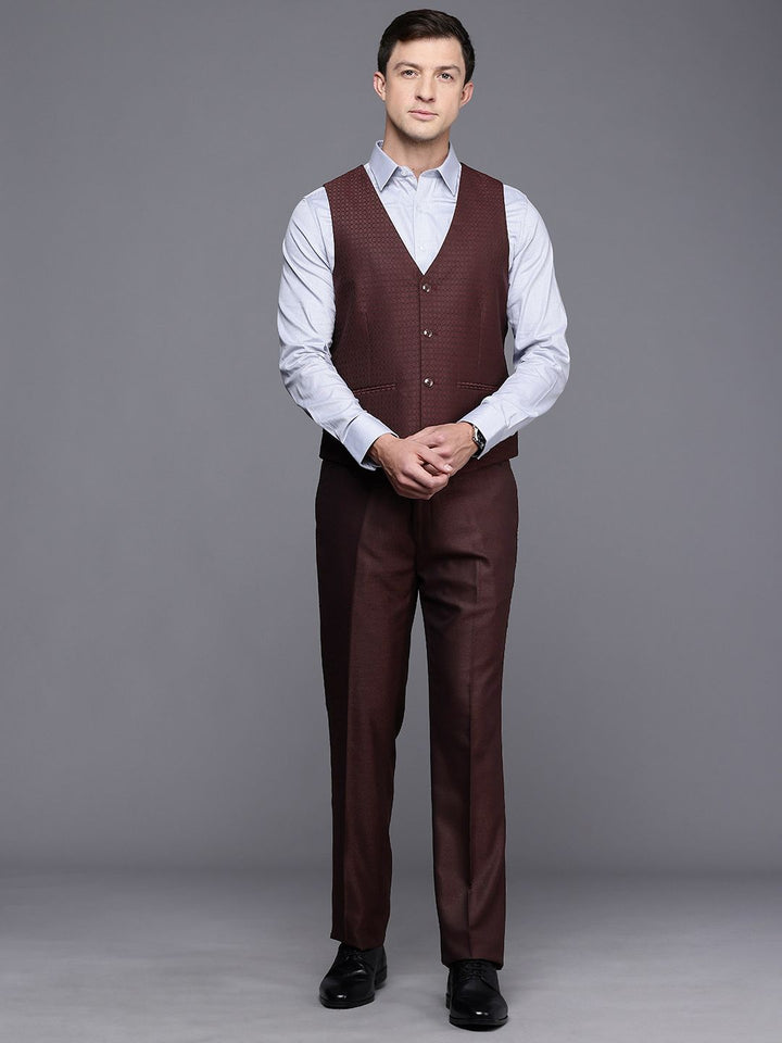 Raymond Self Designed Contemporary Fit Notched Lapel Collar 3 Piece Party Suit