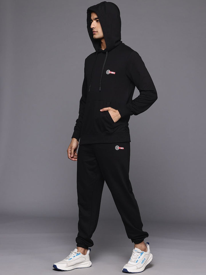 HRX by Hrithik Roshan Men Printed Hooded Lifestyle Tracksuit