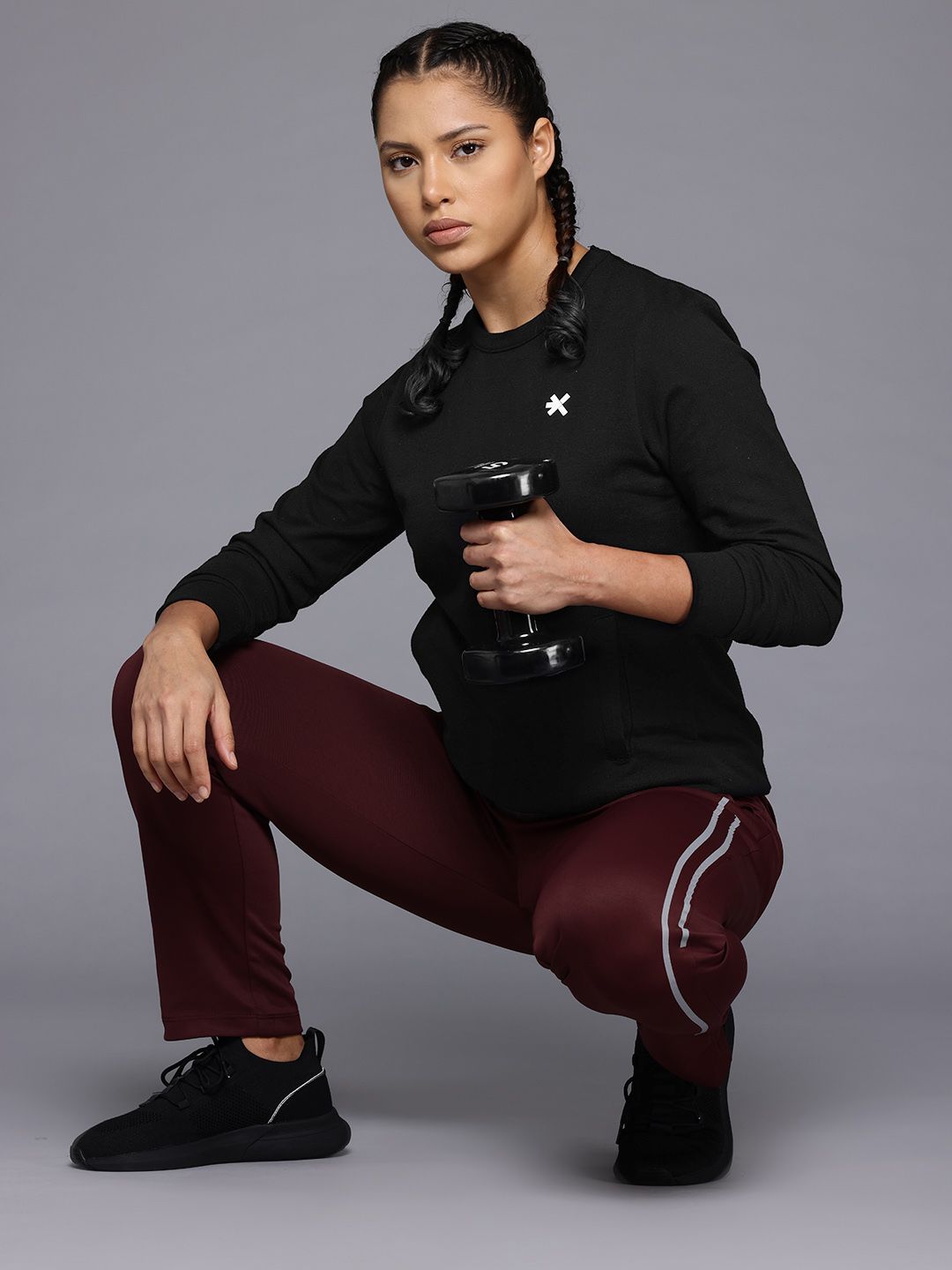 HRX by Hrithik Roshan Printed Training Sweatshirt