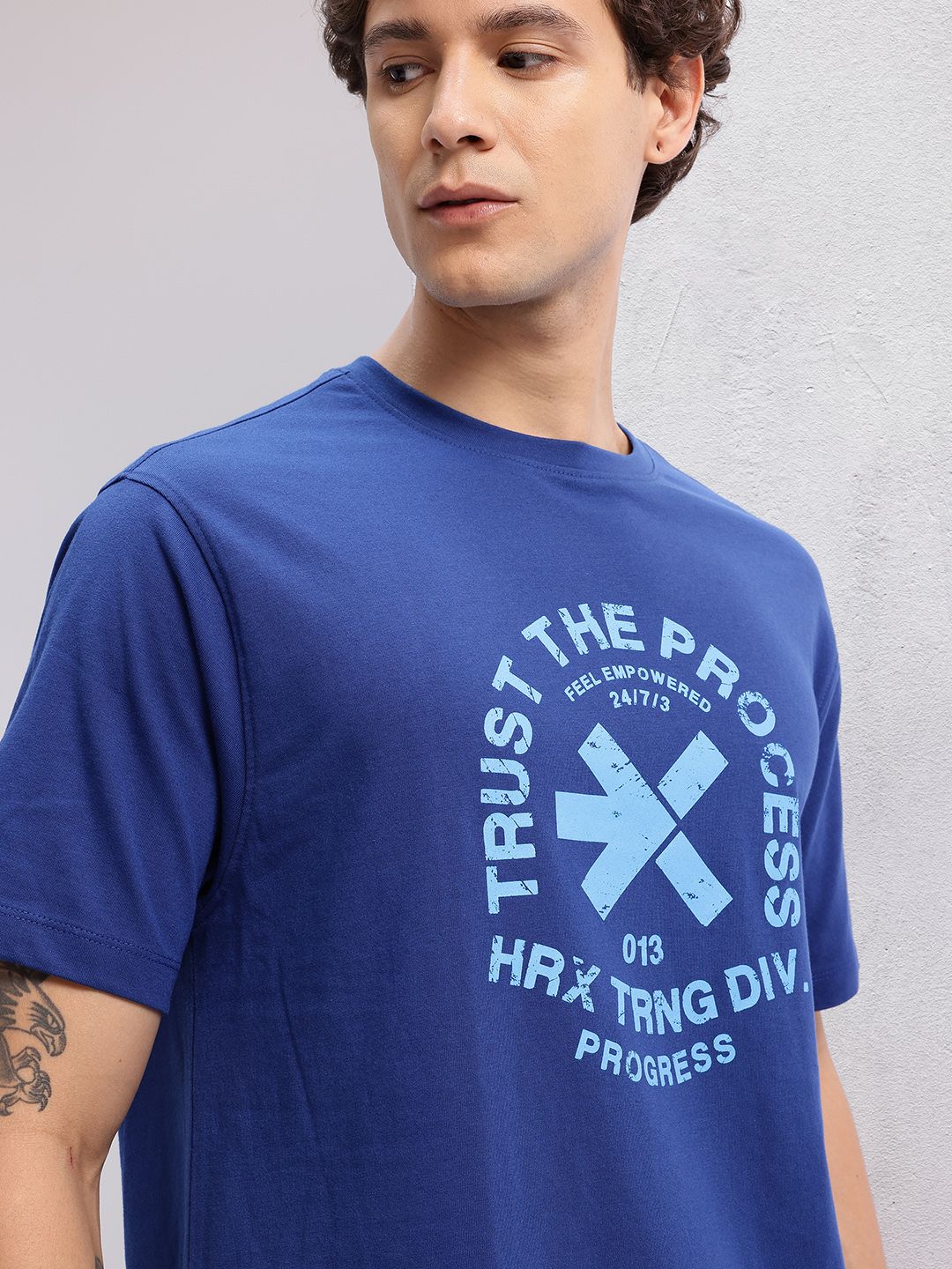 HRX by Hrithik Roshan Printed Training T-shirt