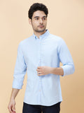 Being Human Button-Down Collar Slim Fit Opaque Cotton Casual Shirt