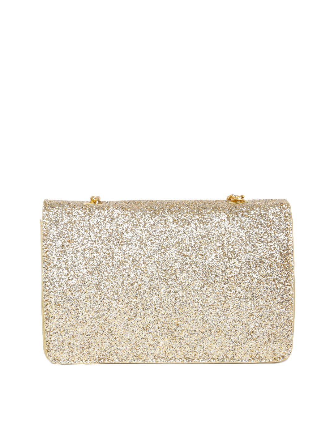 Lino Perros Gold-Toned Shimmery Sling Bag