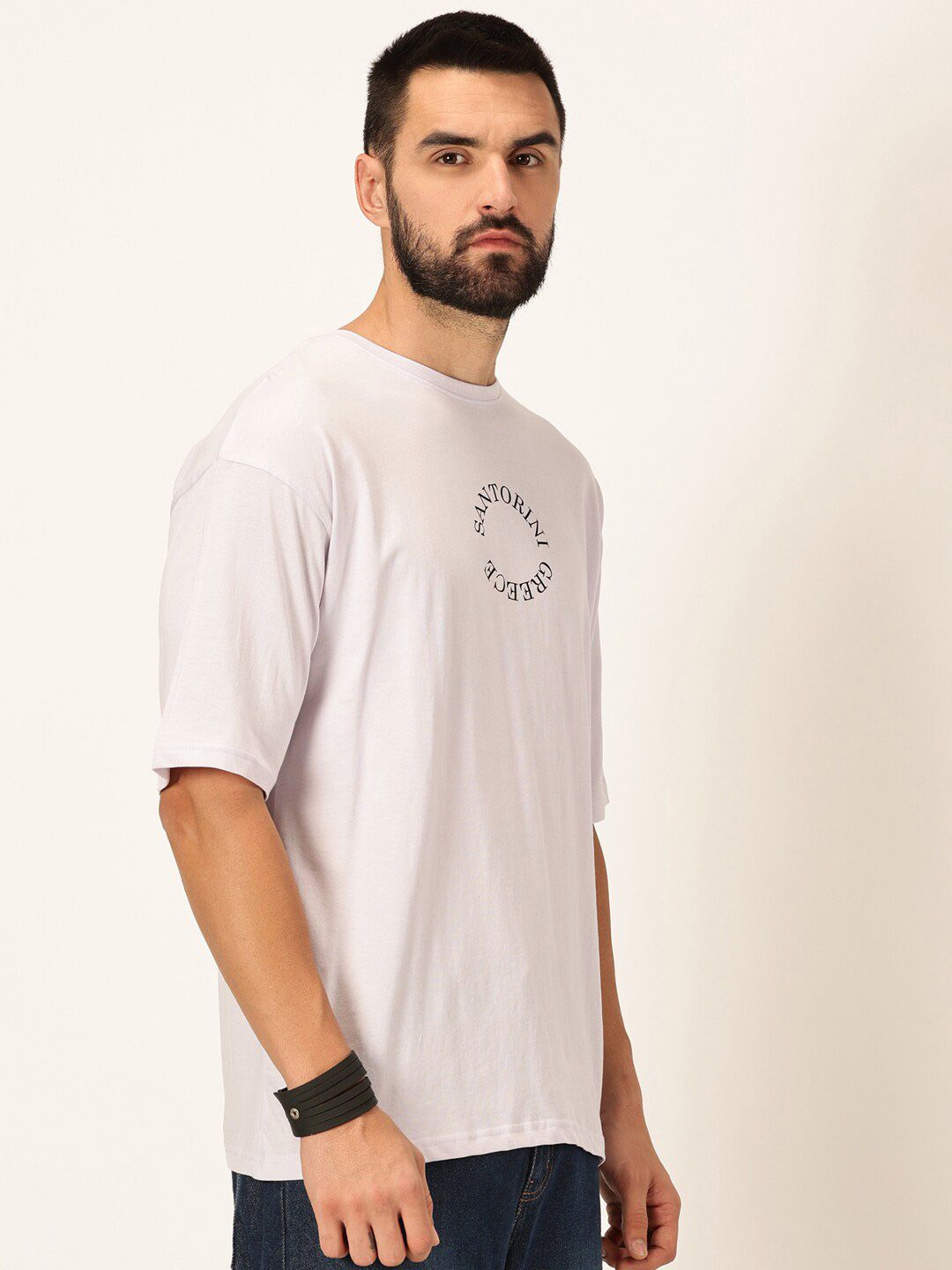 Thomas Scott Round Neck Printed Pure Cotton T-shirt
