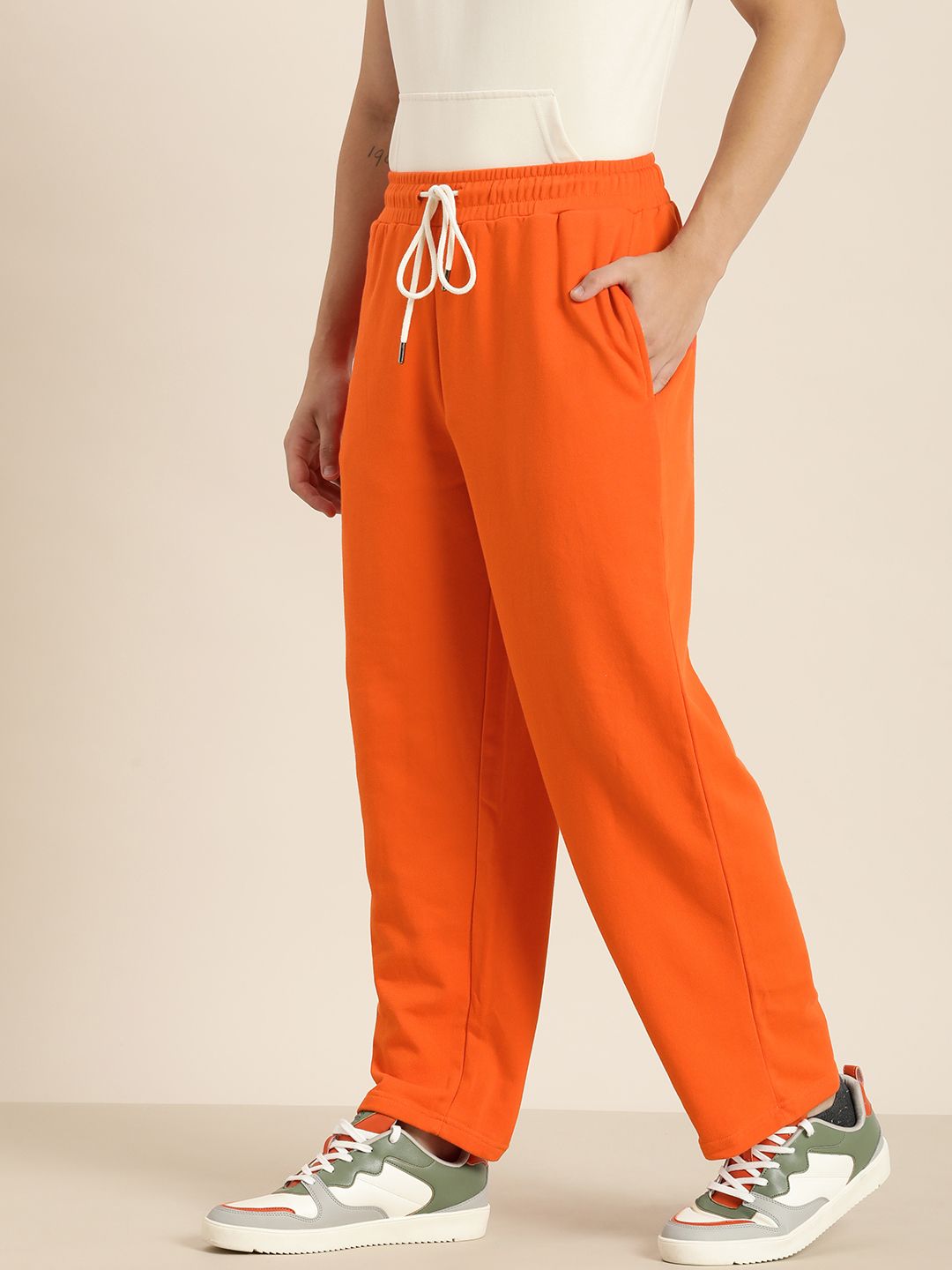 DILLINGER Men Lightweight Relaxed Fit Baggy Kintted Track Pants