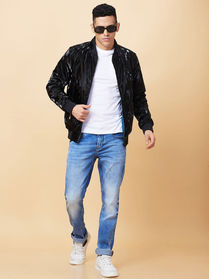 Being Human Checked Reversible Bomber Jacket
