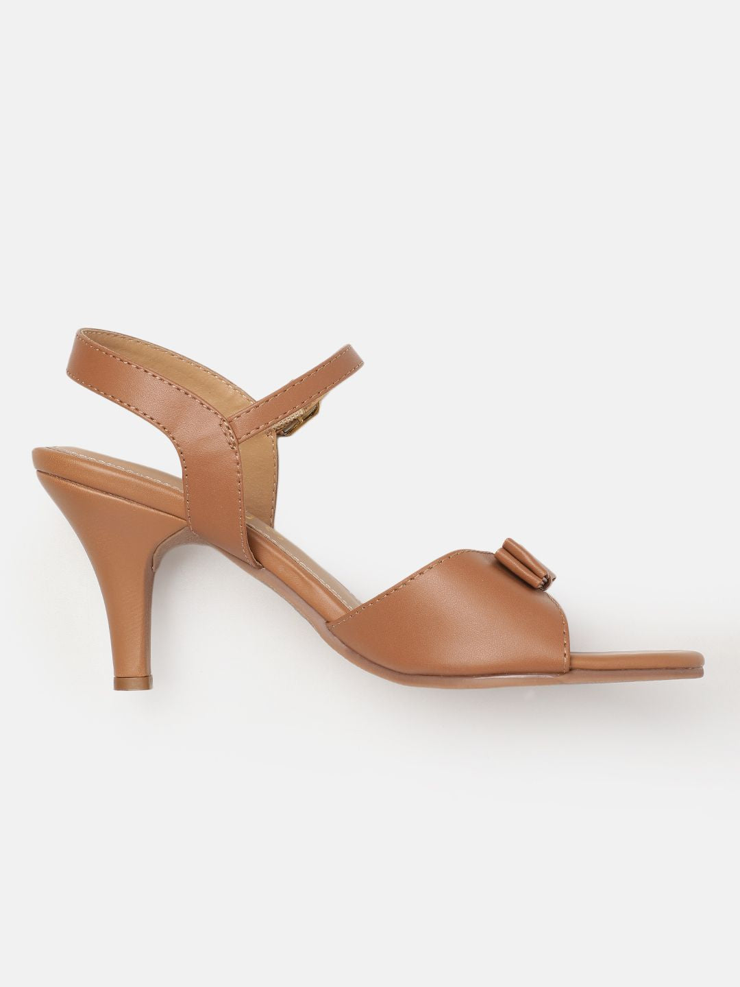 DressBerry Slim Heeled Sandals with Bows
