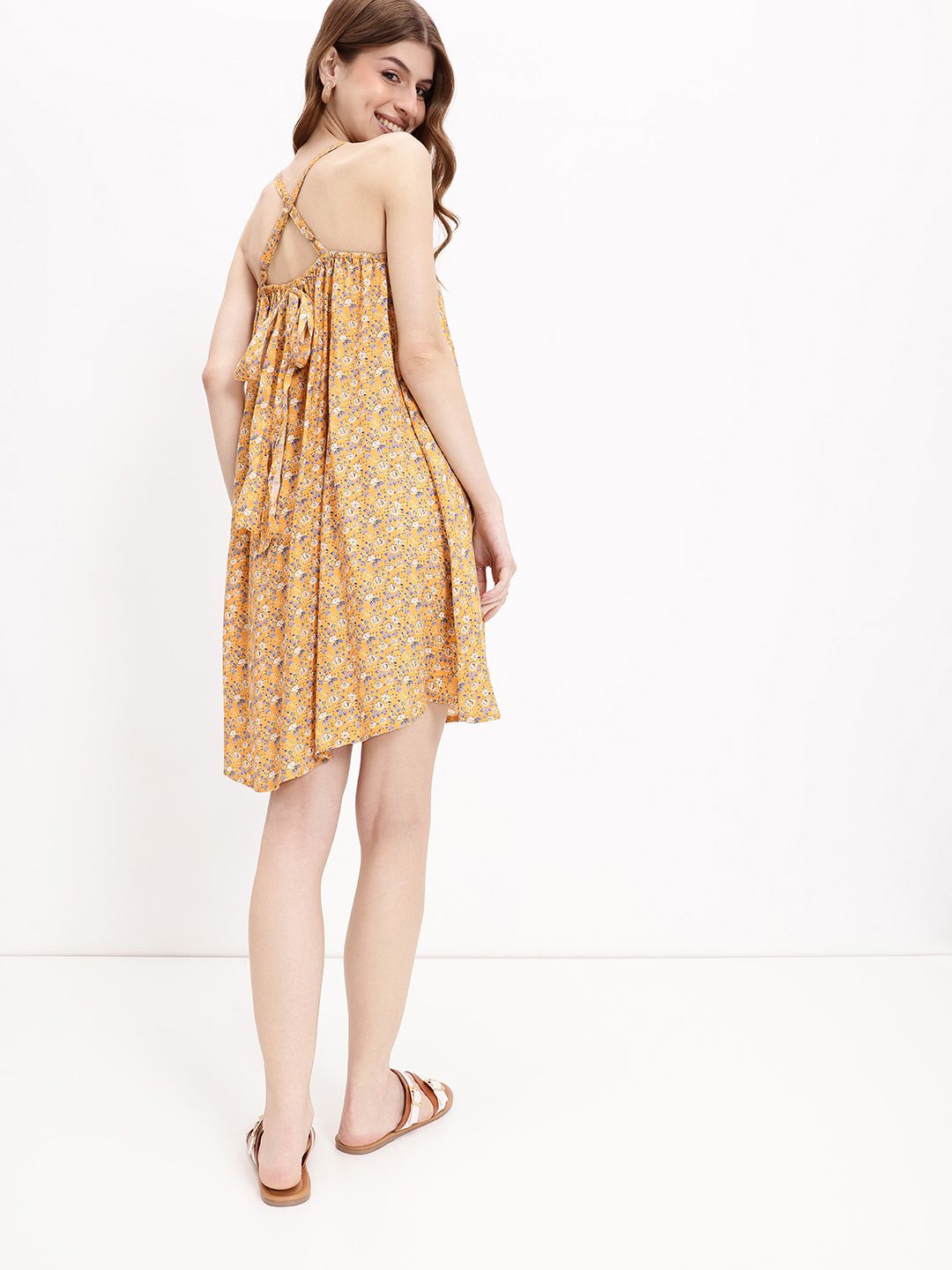 DressBerry Bustling Floral Tale Cottagecore Dress