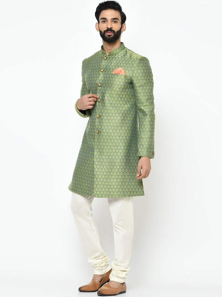 KISAH Men Indowestern Sherwani Set
