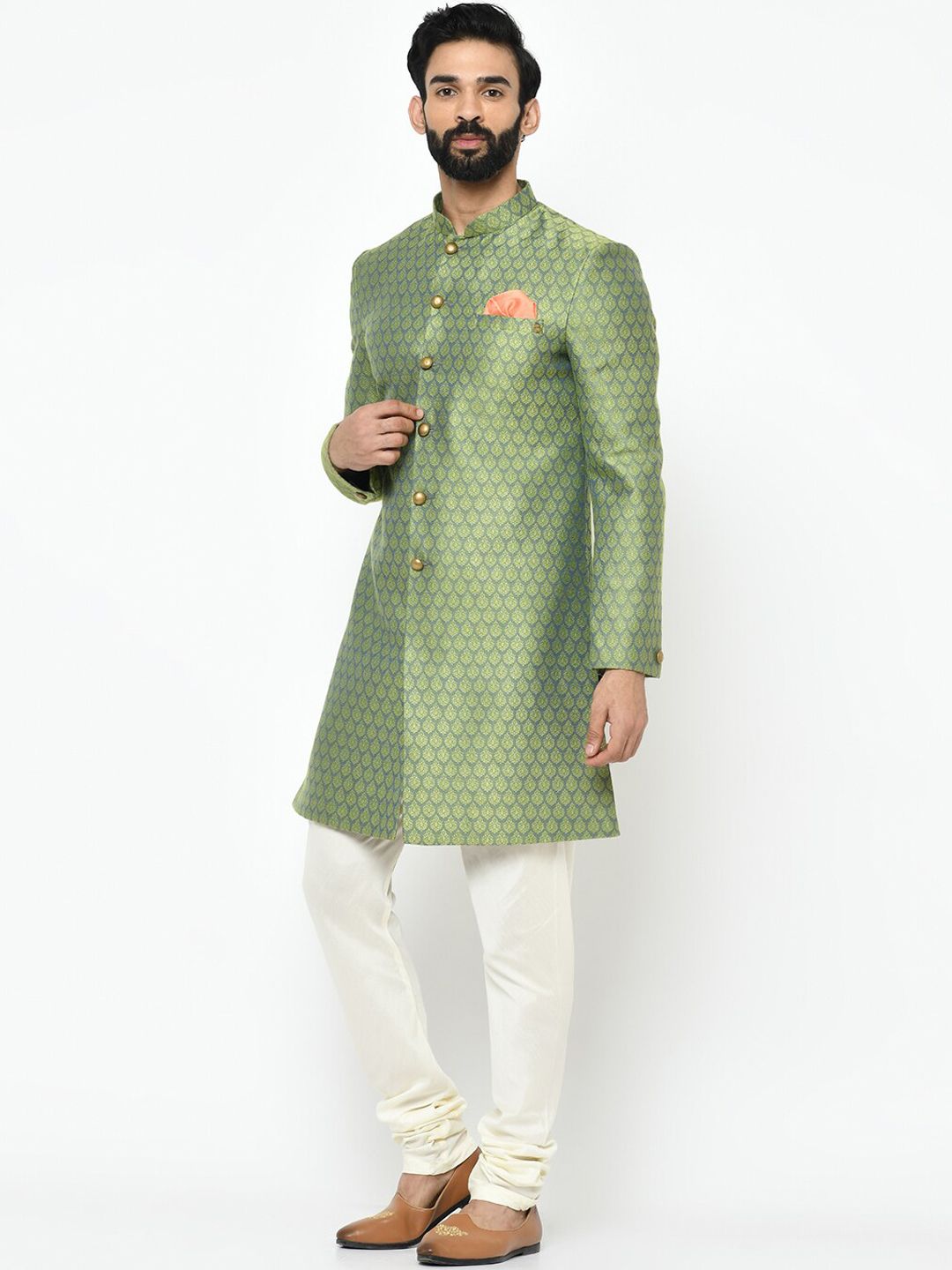 KISAH Men Indowestern Sherwani Set