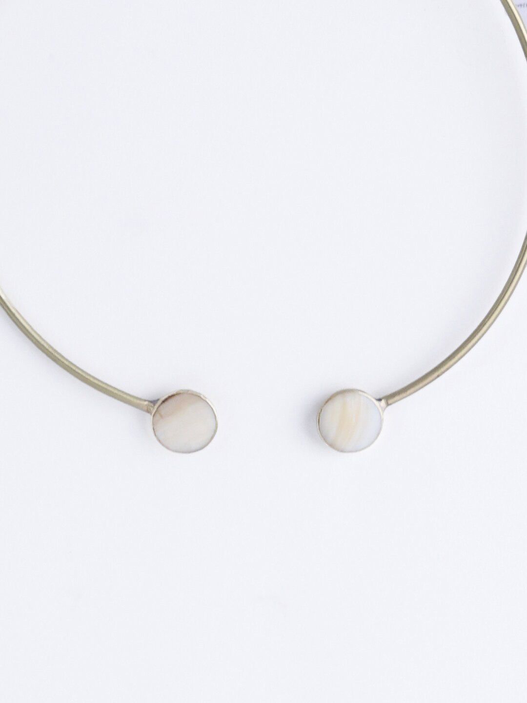 VOGUE PANASH Gold-Plated Mother of Pearl Necklace