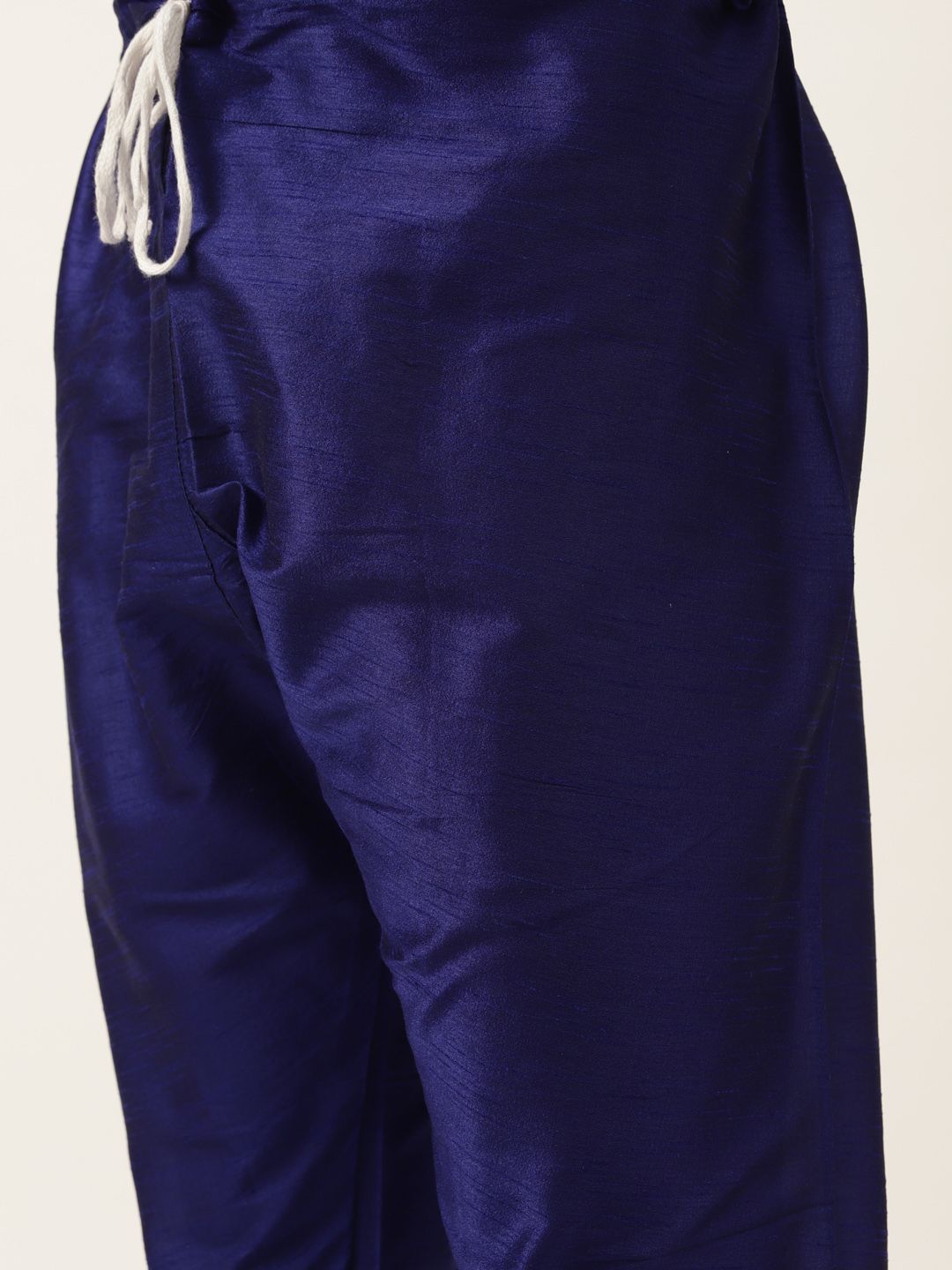 SOJANYA Kurta Biru Laut Lelaki dengan Jaket Churidar & Nehru