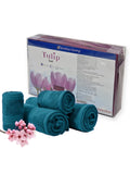 BOMBAY DYEING Blue 4 Pieces Pure Cotton 450 GSM Towel Set