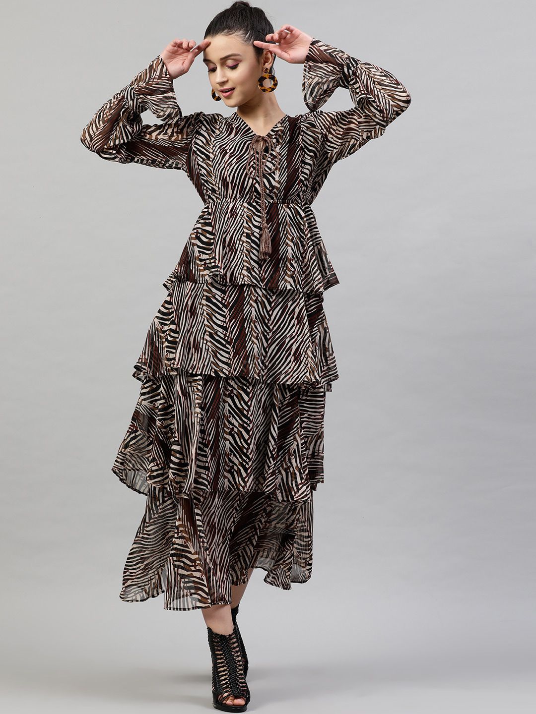 STREET 9 Women Printed Maxi Dress