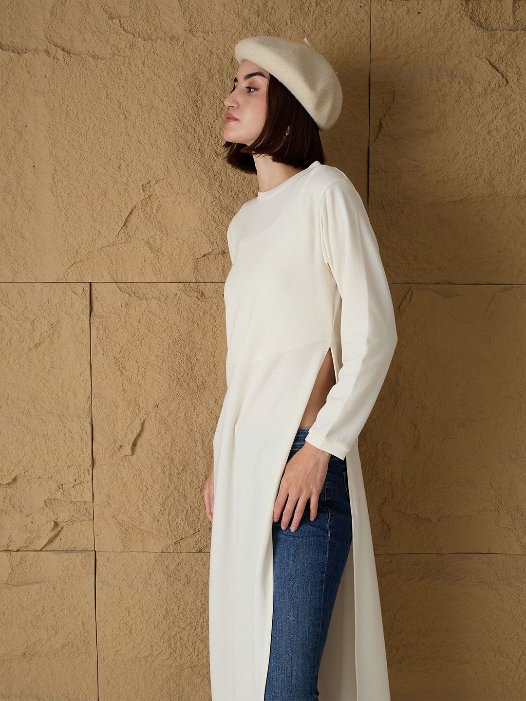 SASSAFRAS Women Longline Pullover
