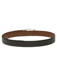 Teakwood Leathers Men Textured Leather Reversible Formal Belt