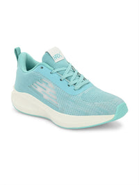 HRX by Hrithik Roshan Women Sea Green & White Memory Foam Mesh Non-Marking Running Shoes