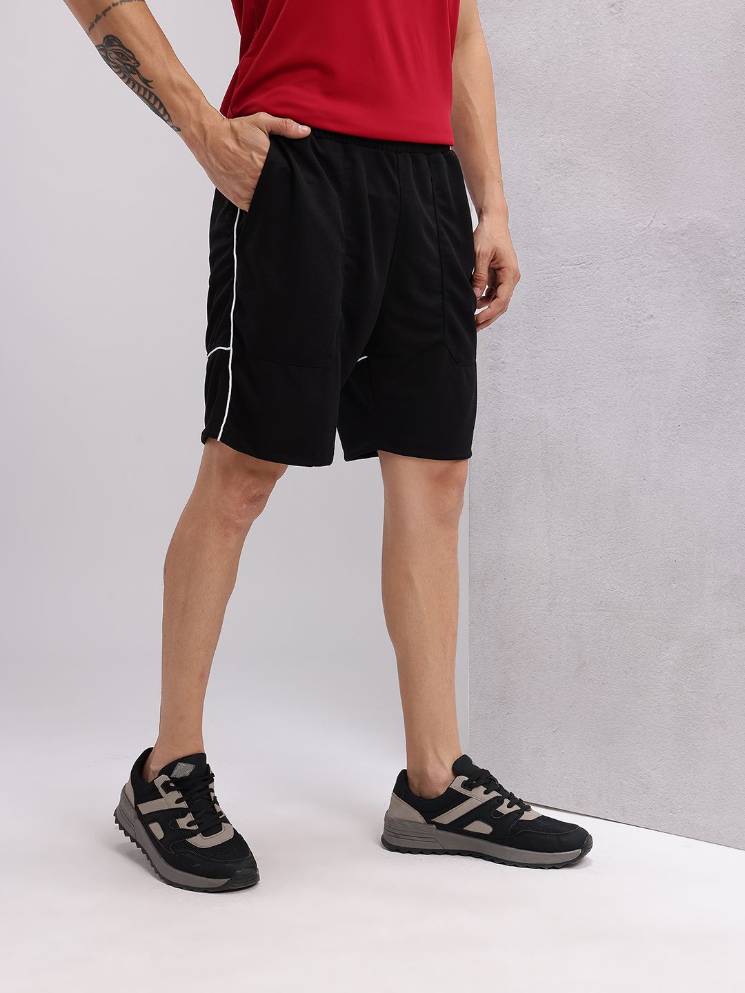 HRX by Hrithik Roshan Men Paneled Lifestyle Shorts