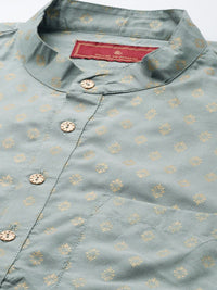 House of Pataudi Ethnic Motifs Printed Jashn Kurta