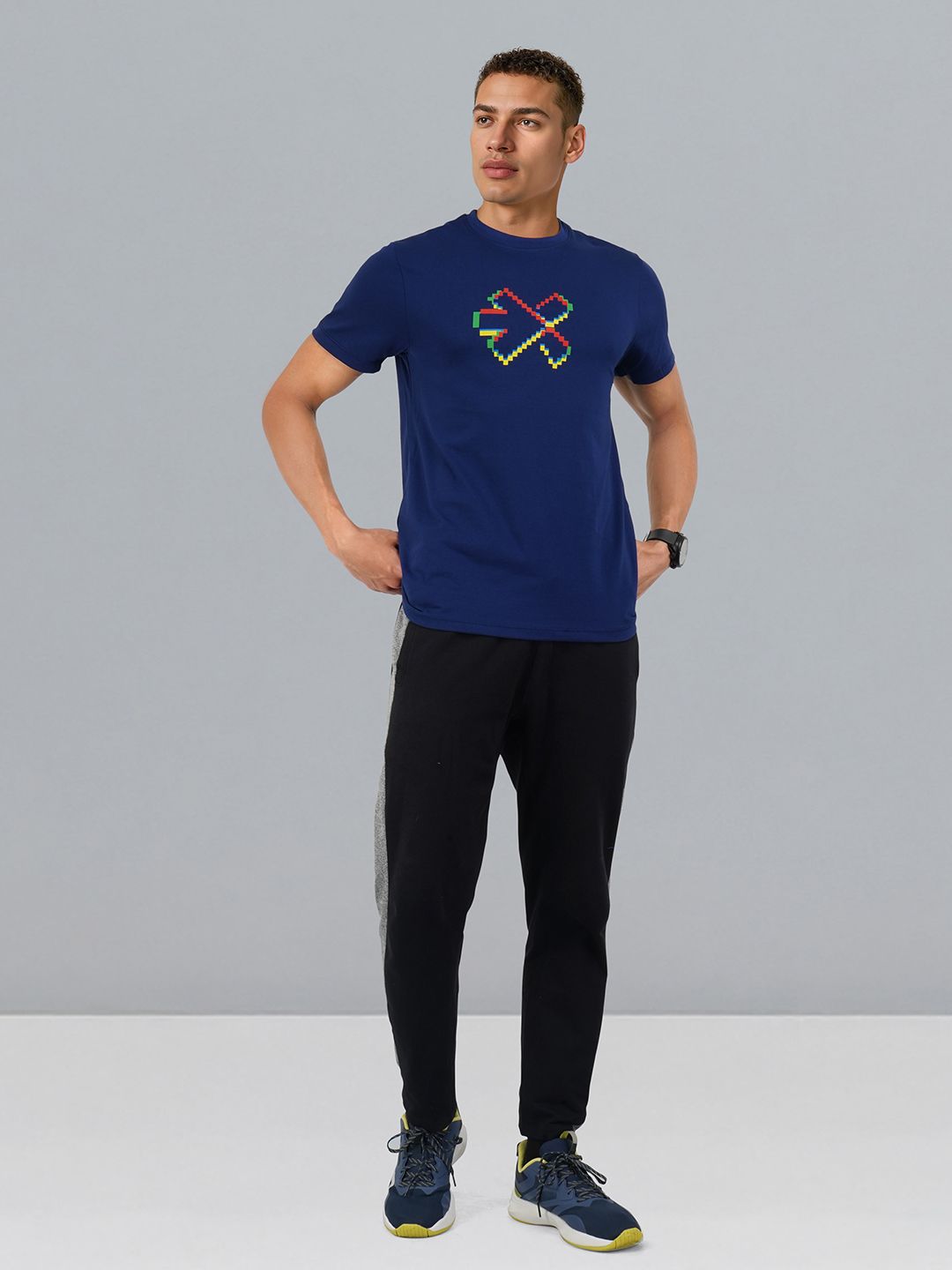 HRX by Hrithik Roshan Men Brand Logo Printed T-shirt