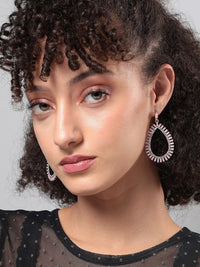 Anting-anting drop berbentuk air mata bersalut emas Sohi