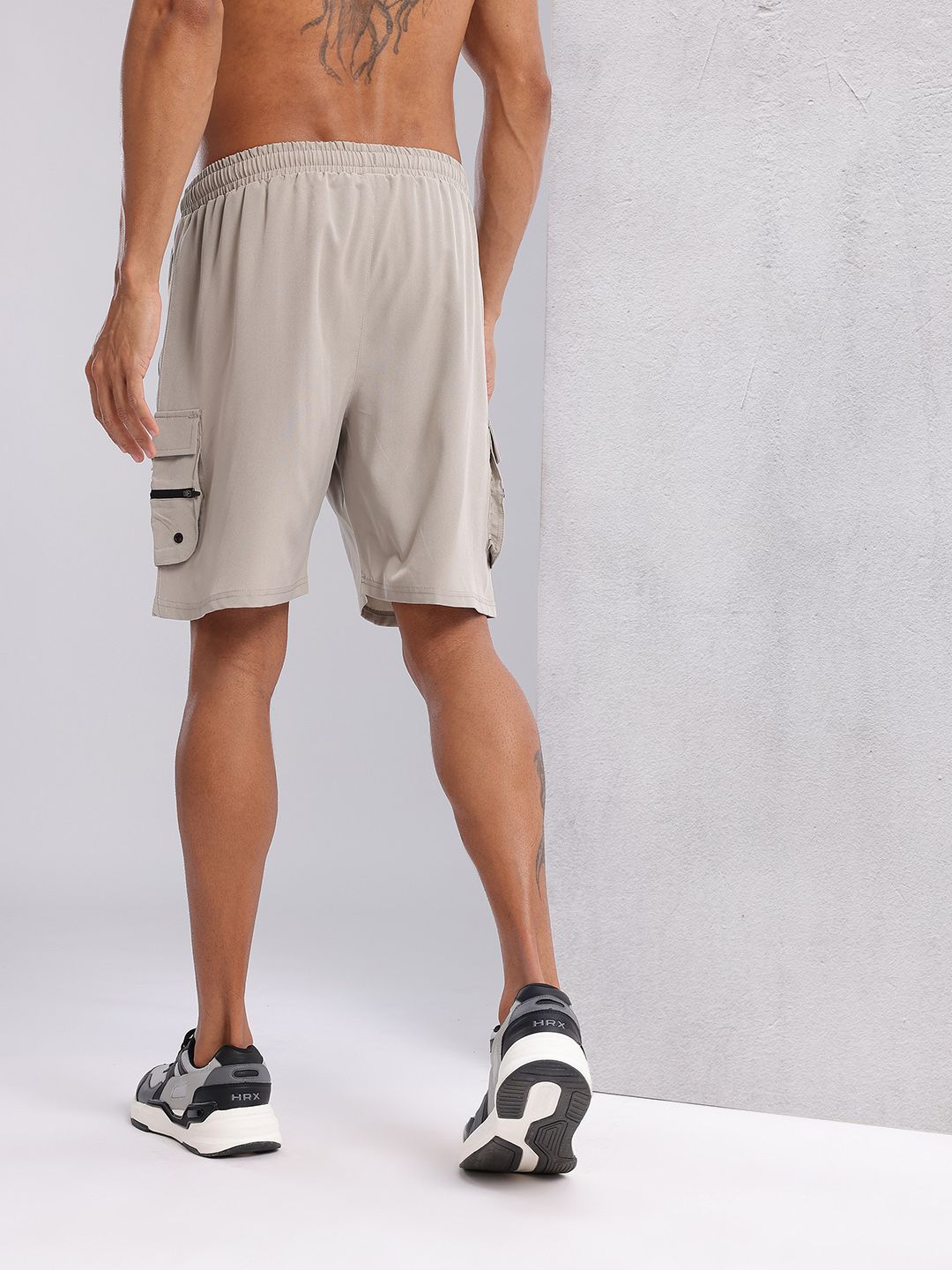 HRX by Hrithik Roshan Men Training Shorts with Utility Pockets