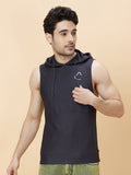 Being Human Hooded Sleeveless T-shirt