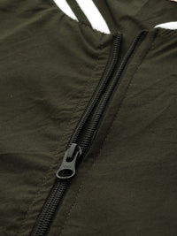 DressBerry Women Olive Green Bomber Jacket