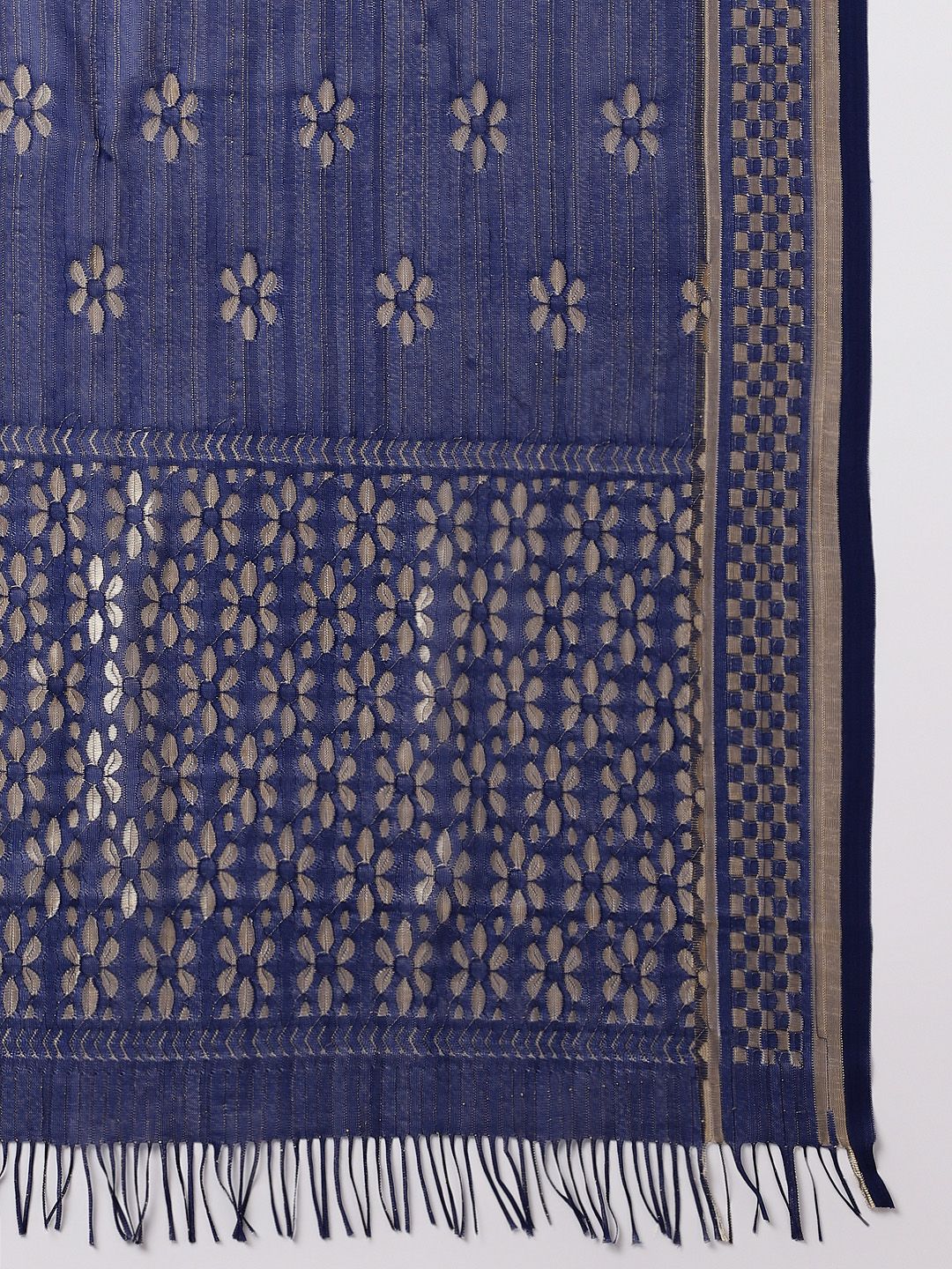 Anouk Kurta Set With Printed Dupatta