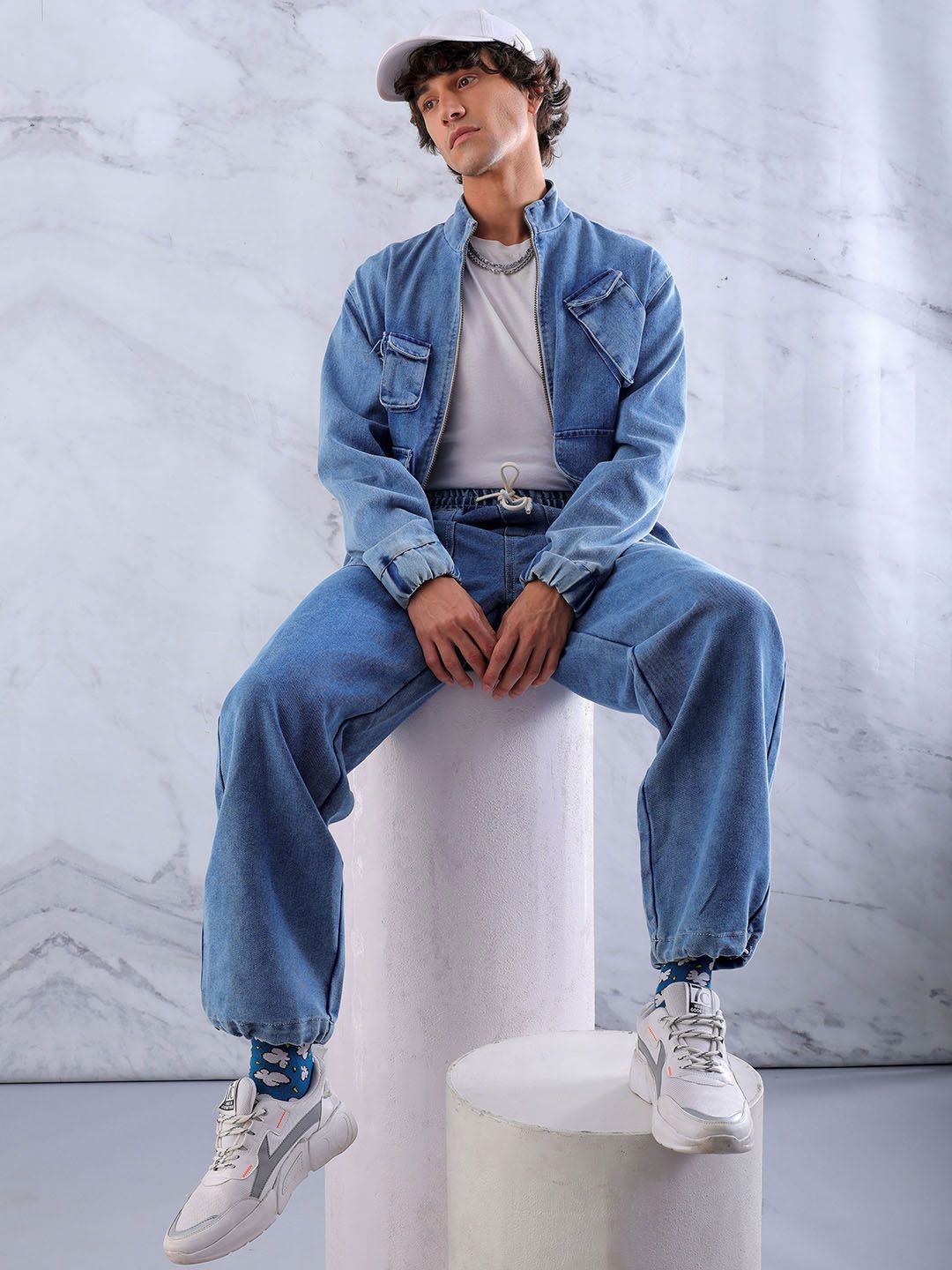 The Indian Garage Co Men Relaxed Fit Mid-Rise Jeans