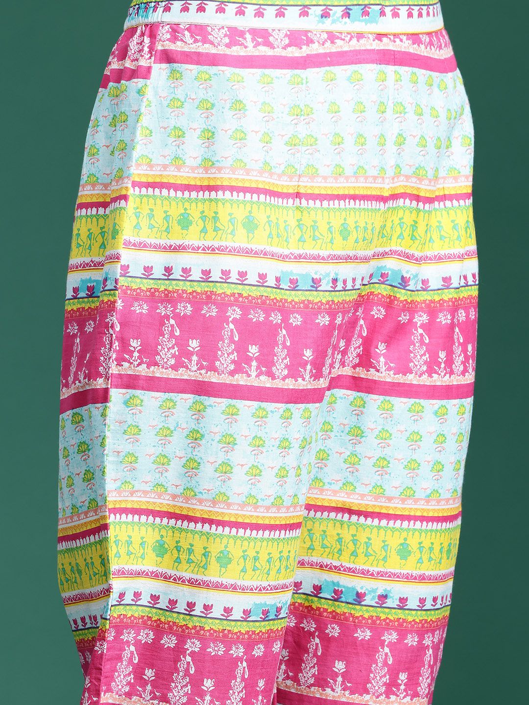 Indo Era Printed Pure Cotton Kurta with Trousers