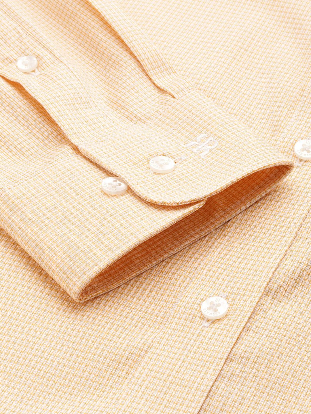 Raymond Slim Fit Checked Pure Cotton Formal Shirt