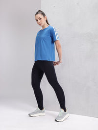 HRX by Hrithik Roshan Stripe Detail Training T-shirt