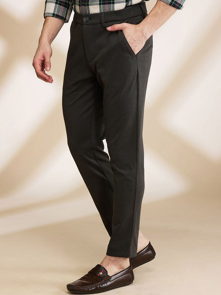 Being Human Men Slim Fit Chinos Trousers