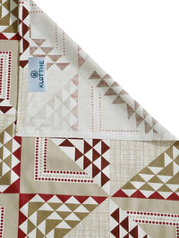 Moda Rapido X KLOTTHE Beige Printed Pure Cotton Single Bedsheet With Pillow Covers