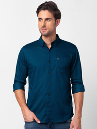 SPYKAR Men Cotton Solid Casual Shirt