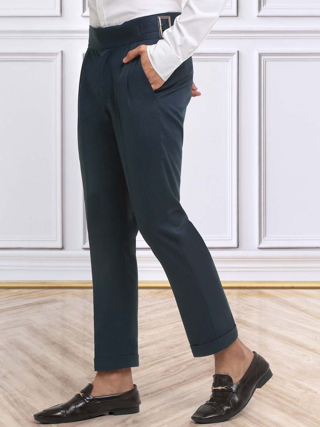 KLOTTHE Men Italian Gurkha Pants