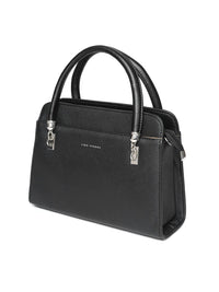 Lino Perros Black Solid Handheld Bag