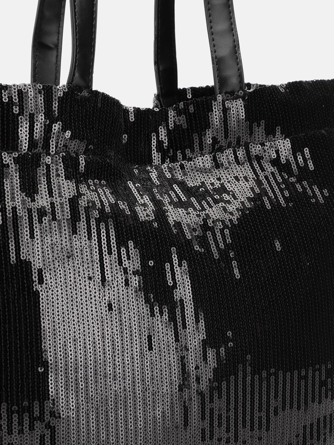 Lino Perros Sequined Embellished Structured Tote Bag