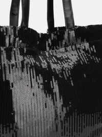 Lino Perros Sequined Embellished Structured Tote Bag