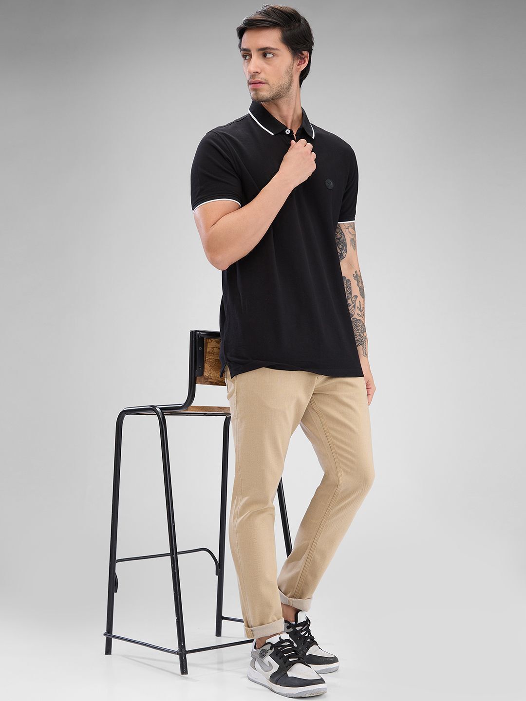 SPYKAR Men Slim Fit Mid-Rise Cotton Stretchable Jeans
