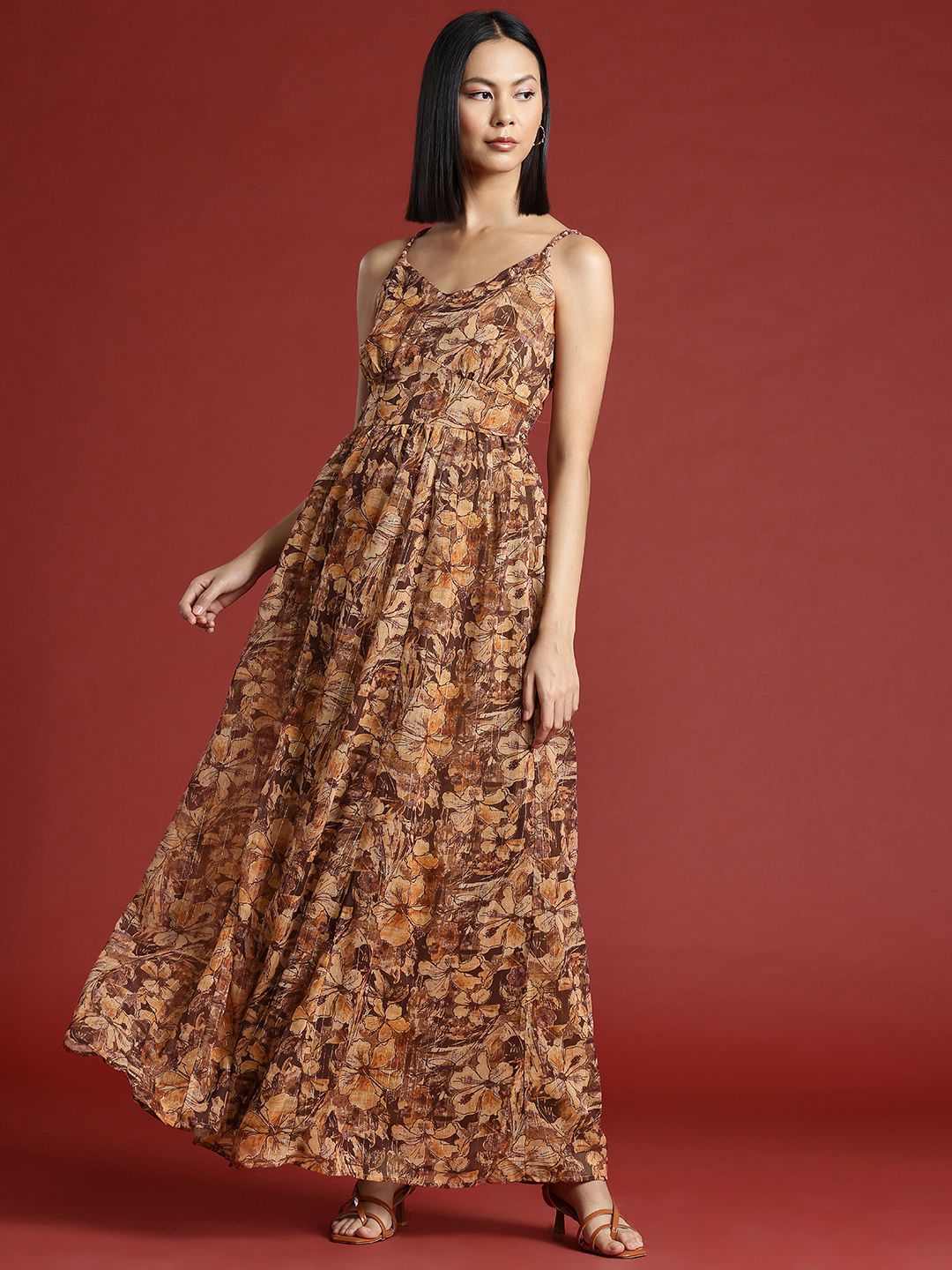 all about you Floral Print Maxi Dress