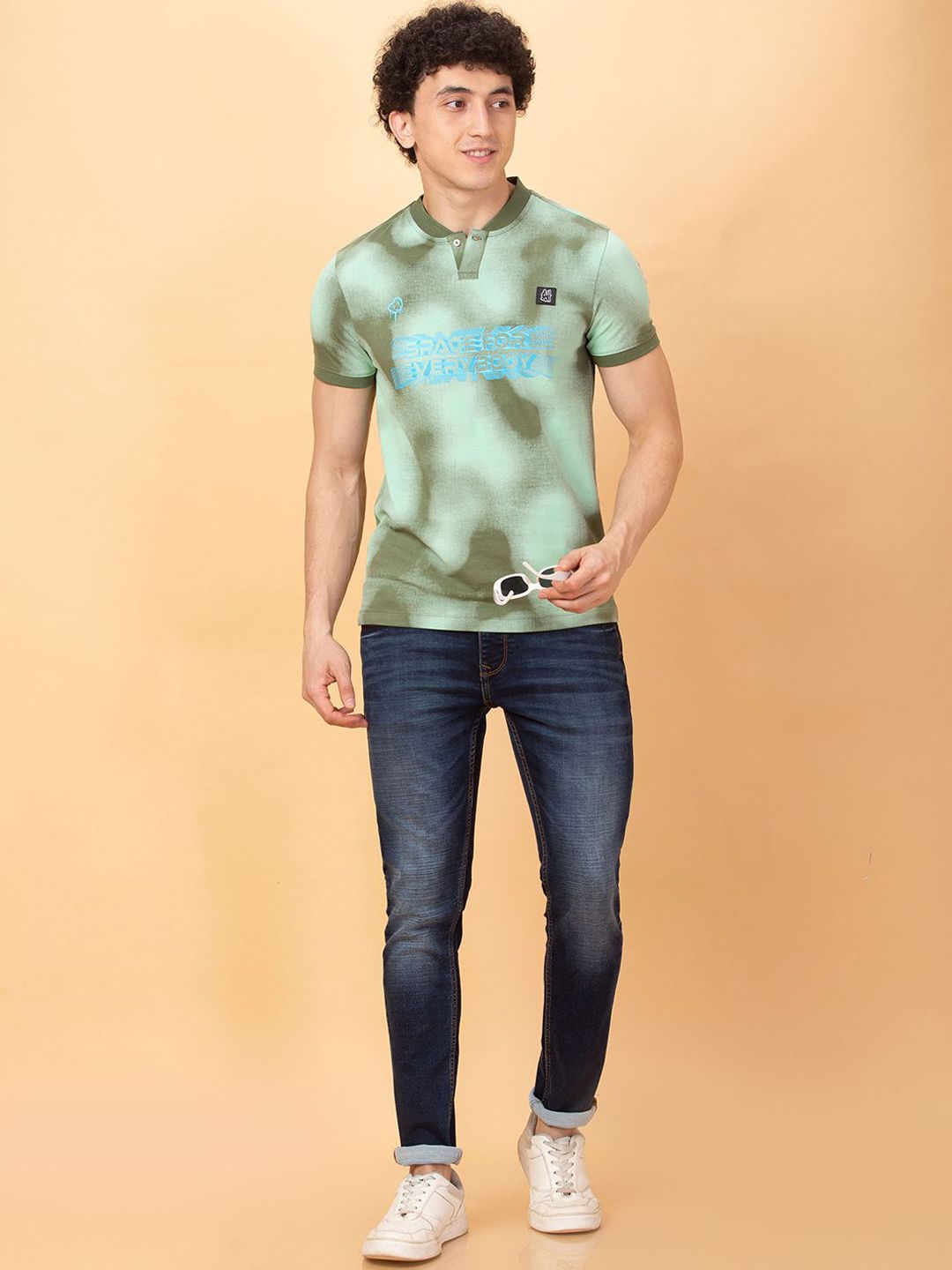 Being Human Men Slim Fit Heavy Fade Jeans