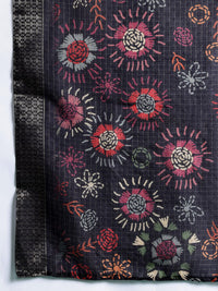 Indo Era Floral Embroidered Regular Thread Work Kurta with Trousers & With Dupatta