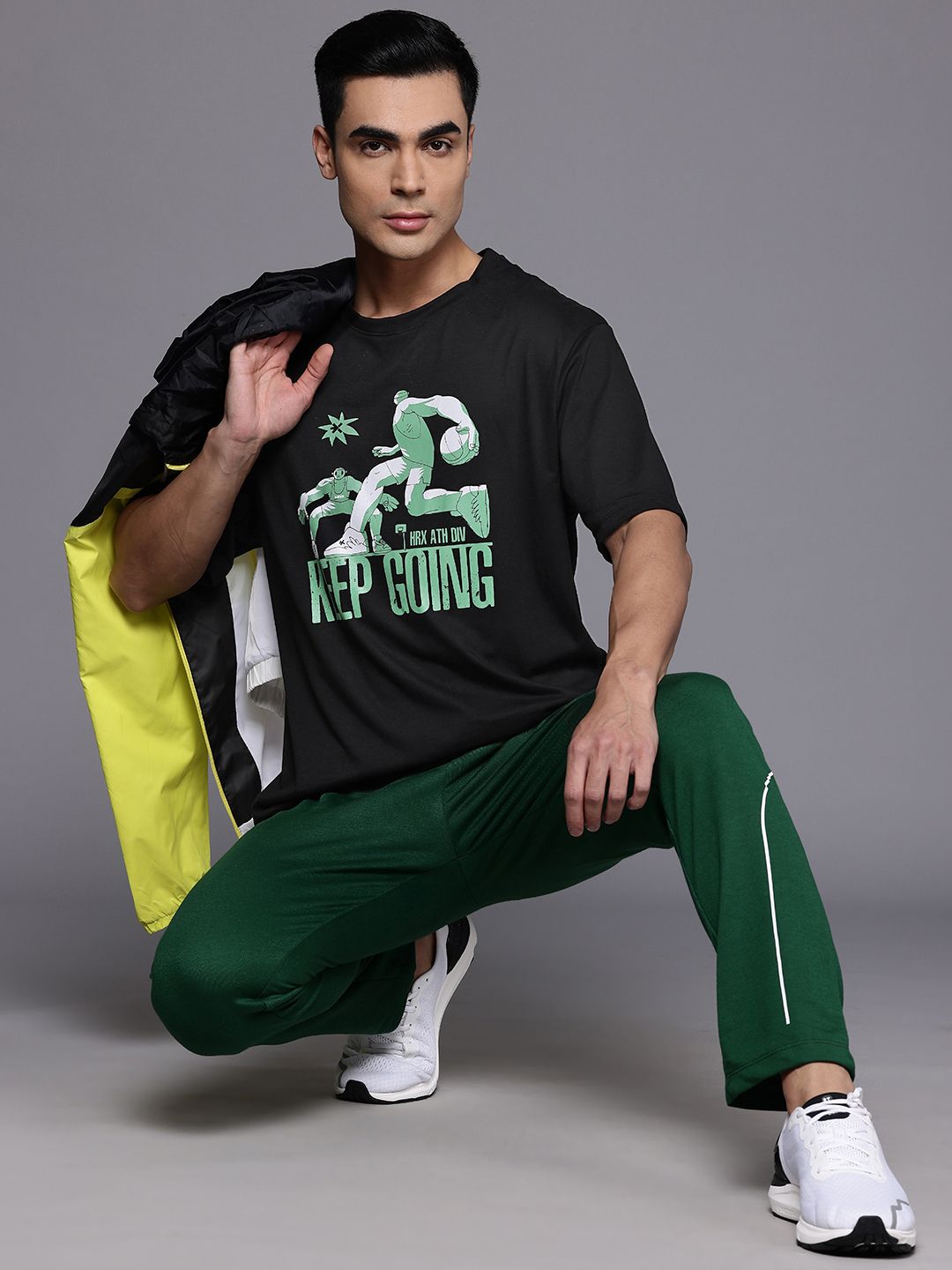 HRX by Hrithik Roshan Men Printed T-shirt